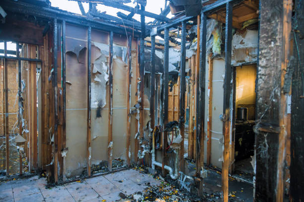 Professional Soot Cleanup technician working in Spring Valley, WI